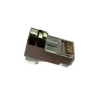 کانکتور شبکه باگ مدل CAT6شیلد مجموعه 100 عددی