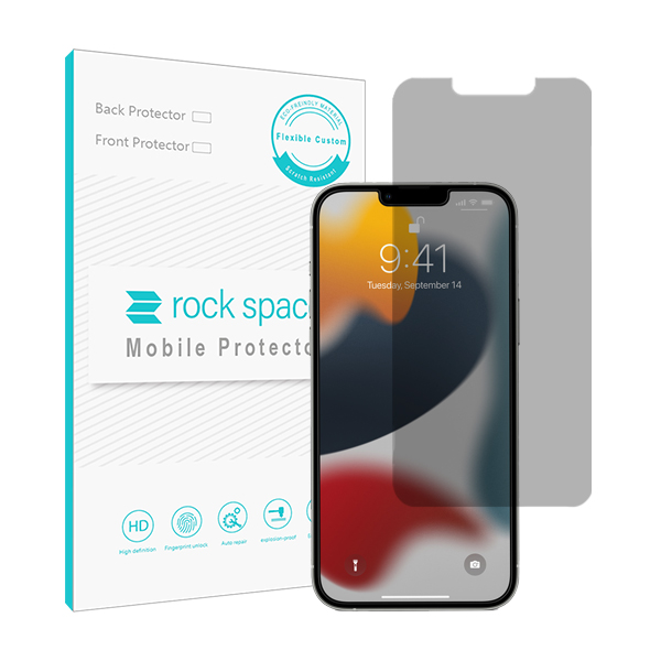 گلس اپل iPhone XS مدل نانو هیدروژل پرایوسی برند راک اسپیس کد S