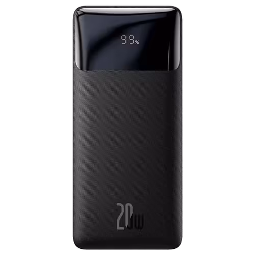 قیمت، مشخصات و خرید پاوربانک باسئوس 10000 میلی‌آمپری 20W مدل PPBD050301