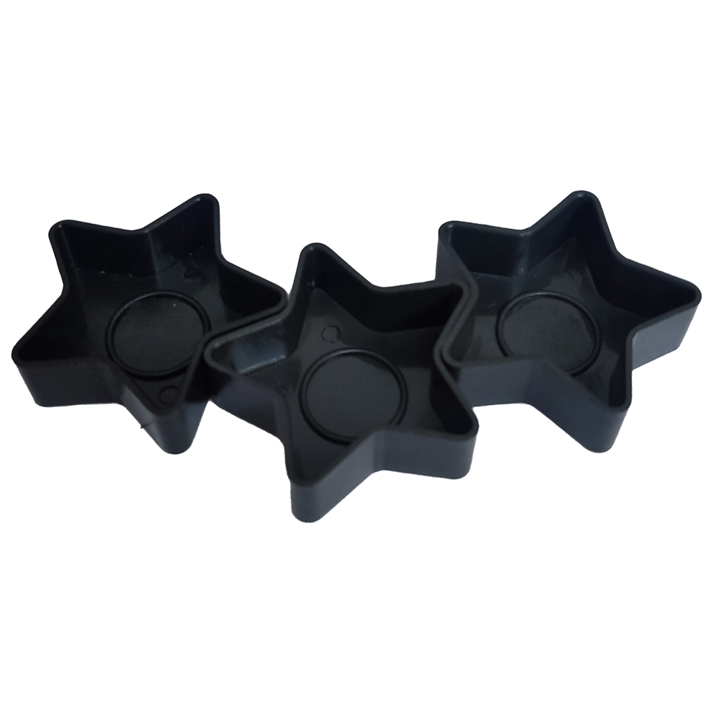 کاپ شمع وارمر مدل ستاره بسته 50 عددی