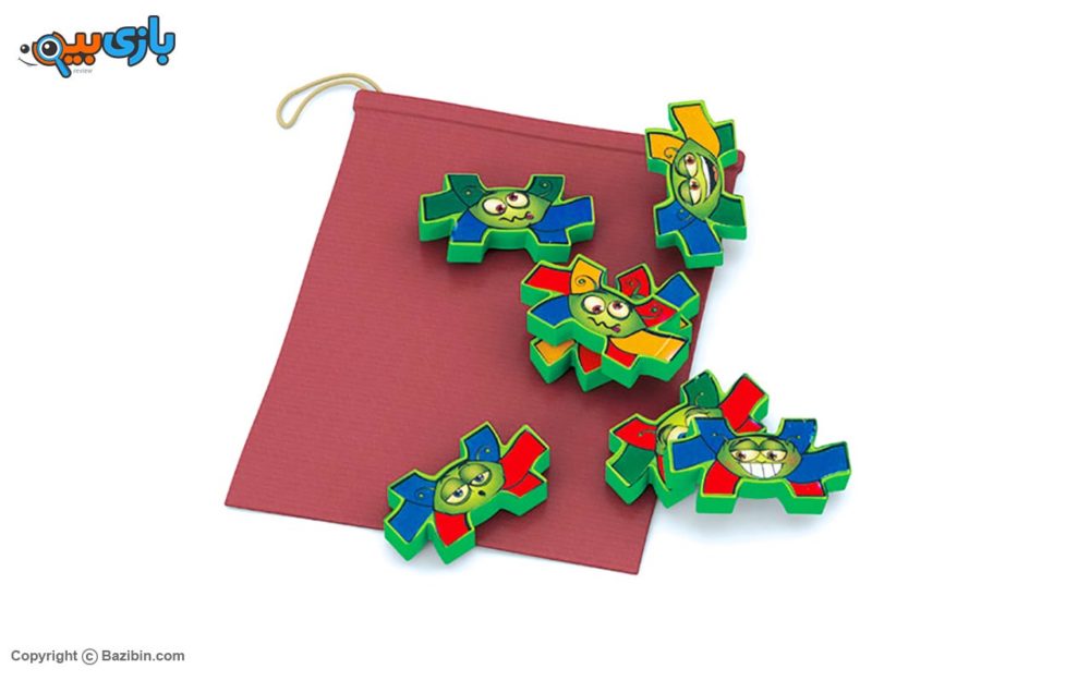 Six-legged dominoes toy by Labkhand