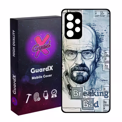کاور گارد ایکس طرح Breaking Bad مدل Glass10202 مناسب برای گوشی موبایل سامسونگ Galaxy A32 4G
