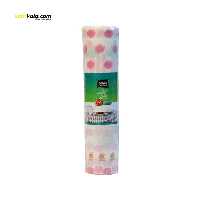 سفره یکبار مصرف کوالا مدل Silk طرح گلدان رول 10 متری