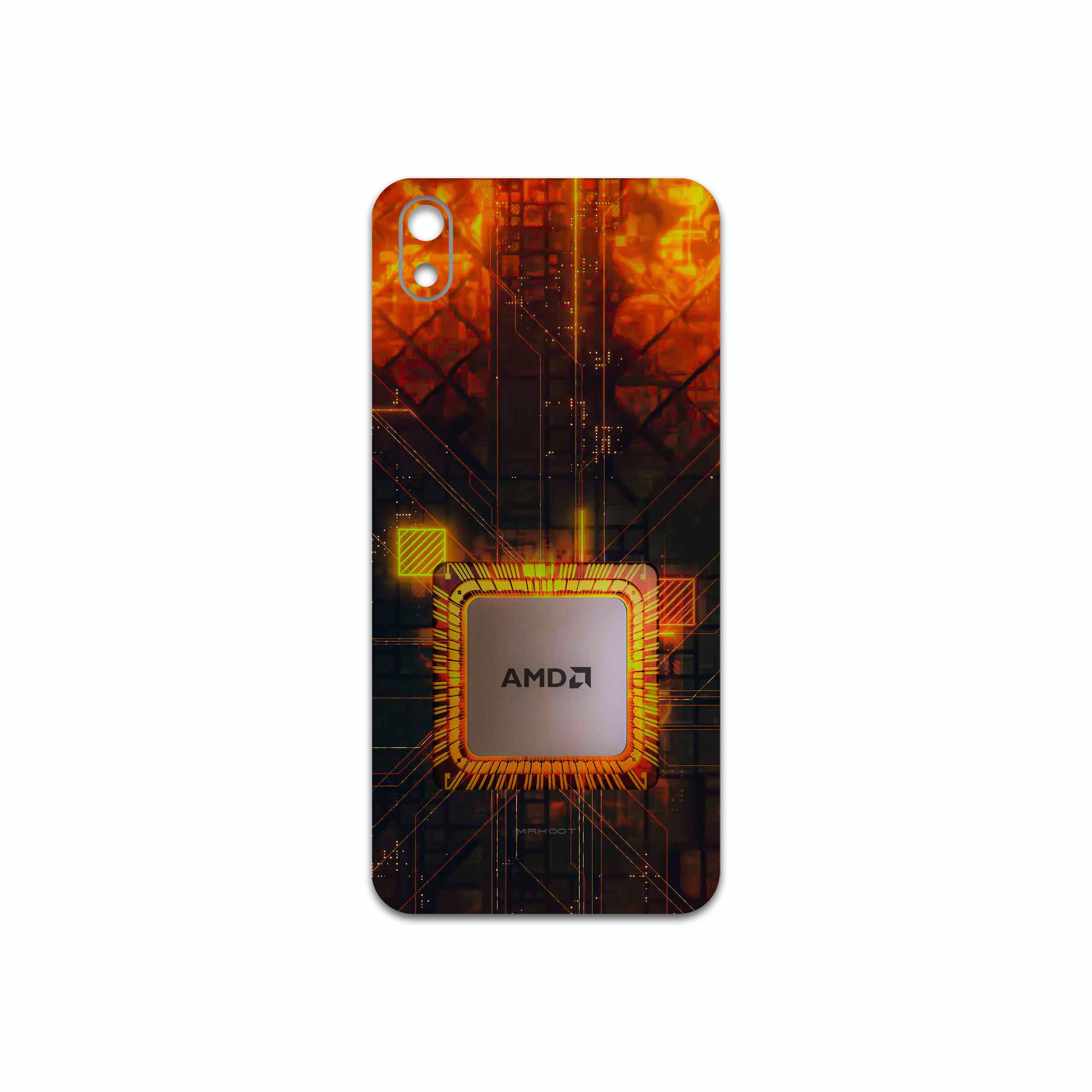 برچسب پوششی ماهوت مدل AMD Brand مناسب برای گوشی موبایل شیائومی Redmi 7A