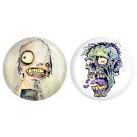 پیکسل خندالو مدل اسکلت و زامبی کد 15131506 مجموعه 2 عددی