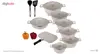 سرویس قابلمه 16 پارچه هوم کینگ مدل Granite Plus