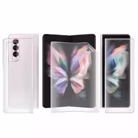 محافظ صفحه نمایش مات بادیگارد مدل HydroGel مناسب برای گوشی موبایل سامسونگ Galaxy Z Fold 3 به همراه محافظ پشت گوشی | کالا برتری