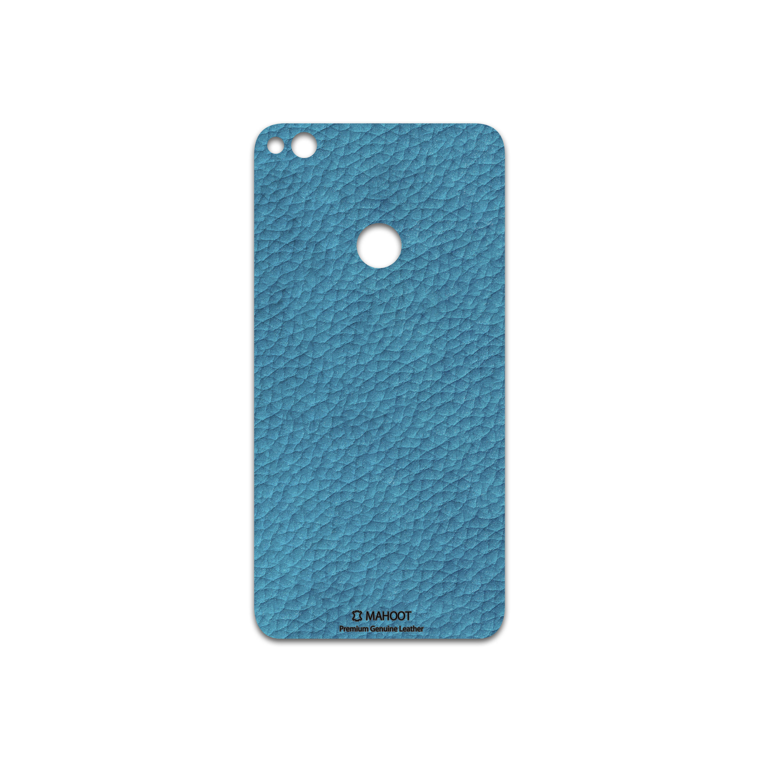 برچسب پوششی ماهوت مدل Blue-Leather مناسب برای گوشی موبایل آنر 8 Lite