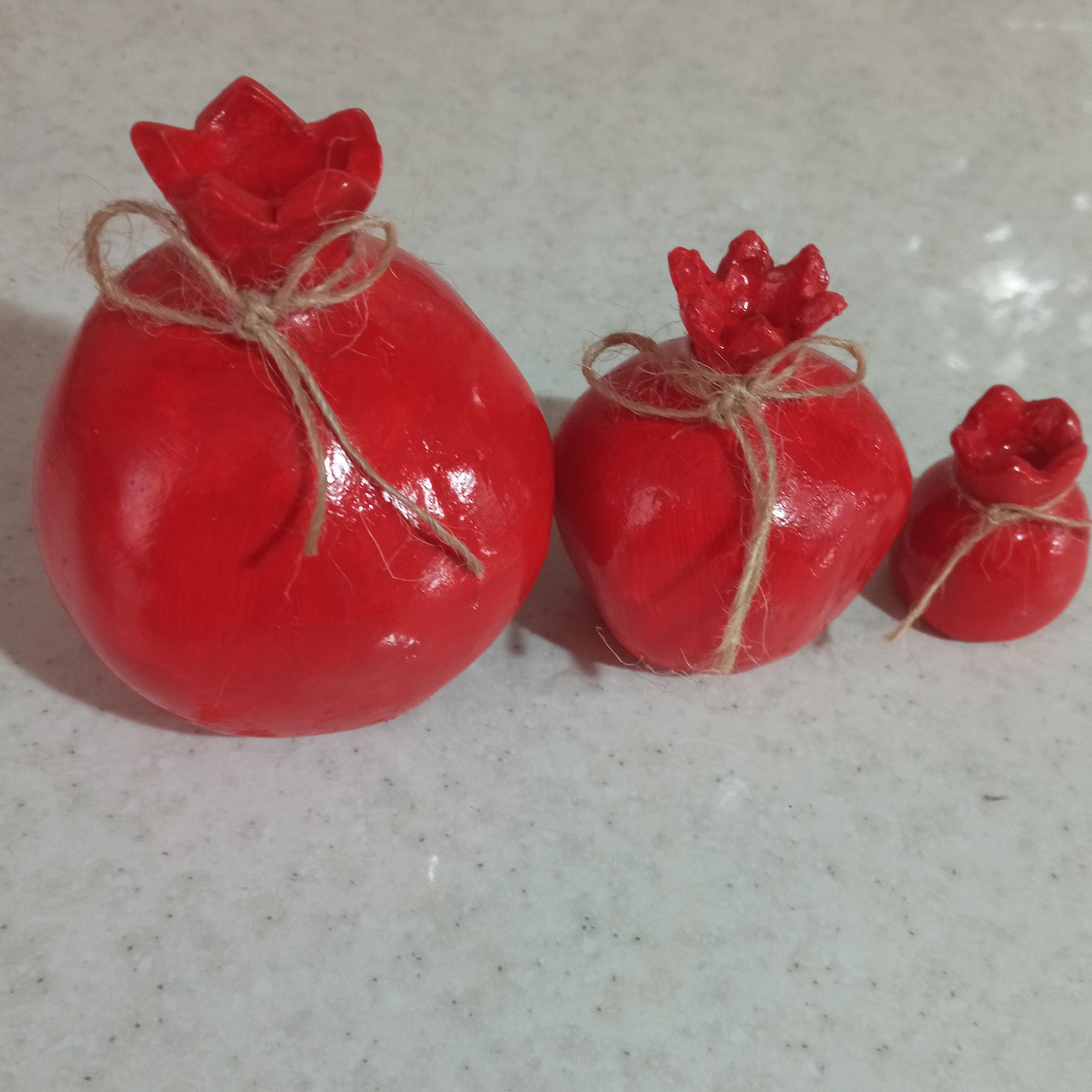 اناردکوری سه تکه  قابل سفارش درتعدادبالا.مناسب عکاسی پاییز وشب یلدا