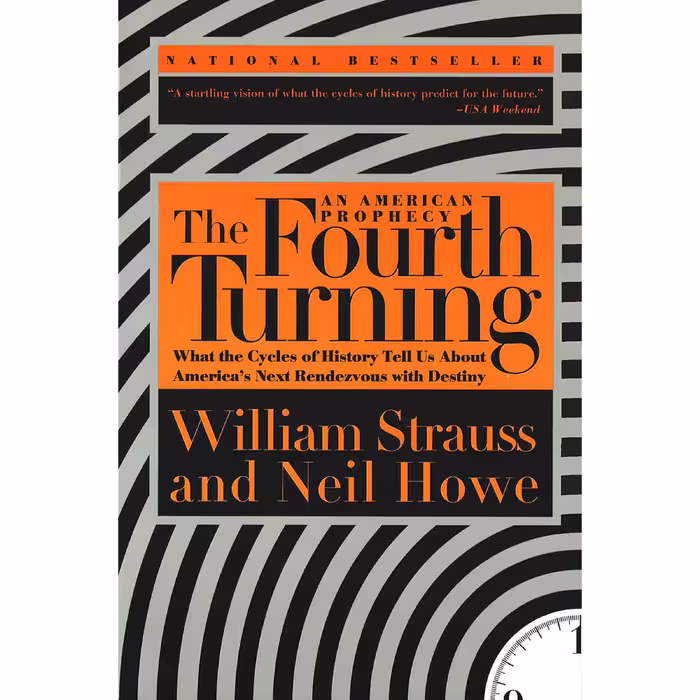 کتاب The Fourth Turning اثر William Strauss and Neil Howe انتشارات Random House, Inc.