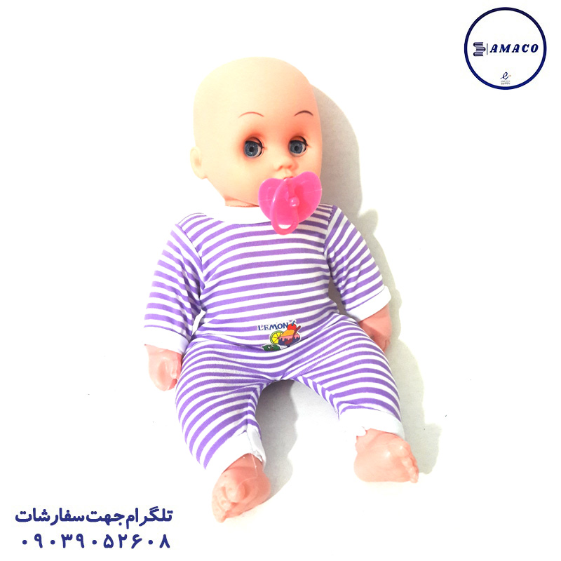 عروسک موزیکال پستونک دار سلفونی (ب)