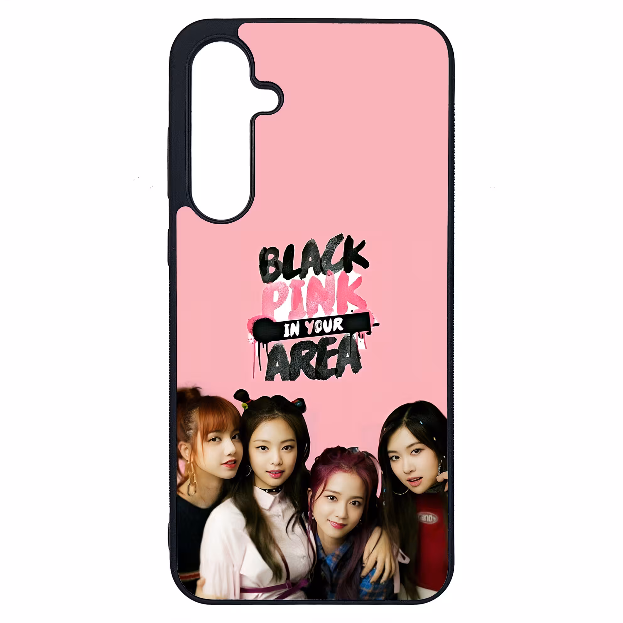 کاور طرح بلک پینک BLACK PINK کد G-096 مناسب برای گوشی موبایل سامسونگ Galaxy A55 | دیجی قاب دونی