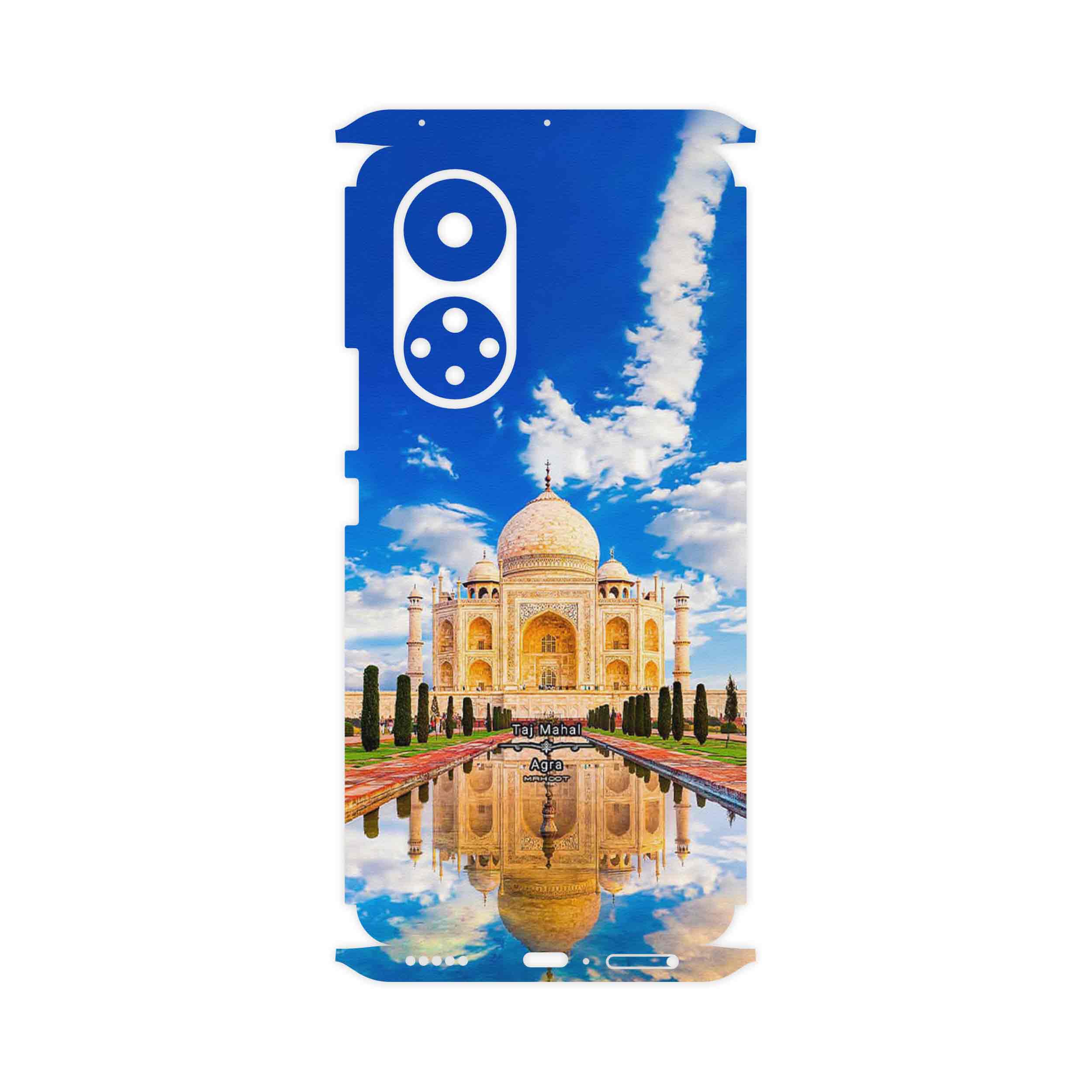 برچسب پوششی ماهوت مدل The Taj Mahal-FullSkin مناسب برای گوشی موبایل آنر 50
