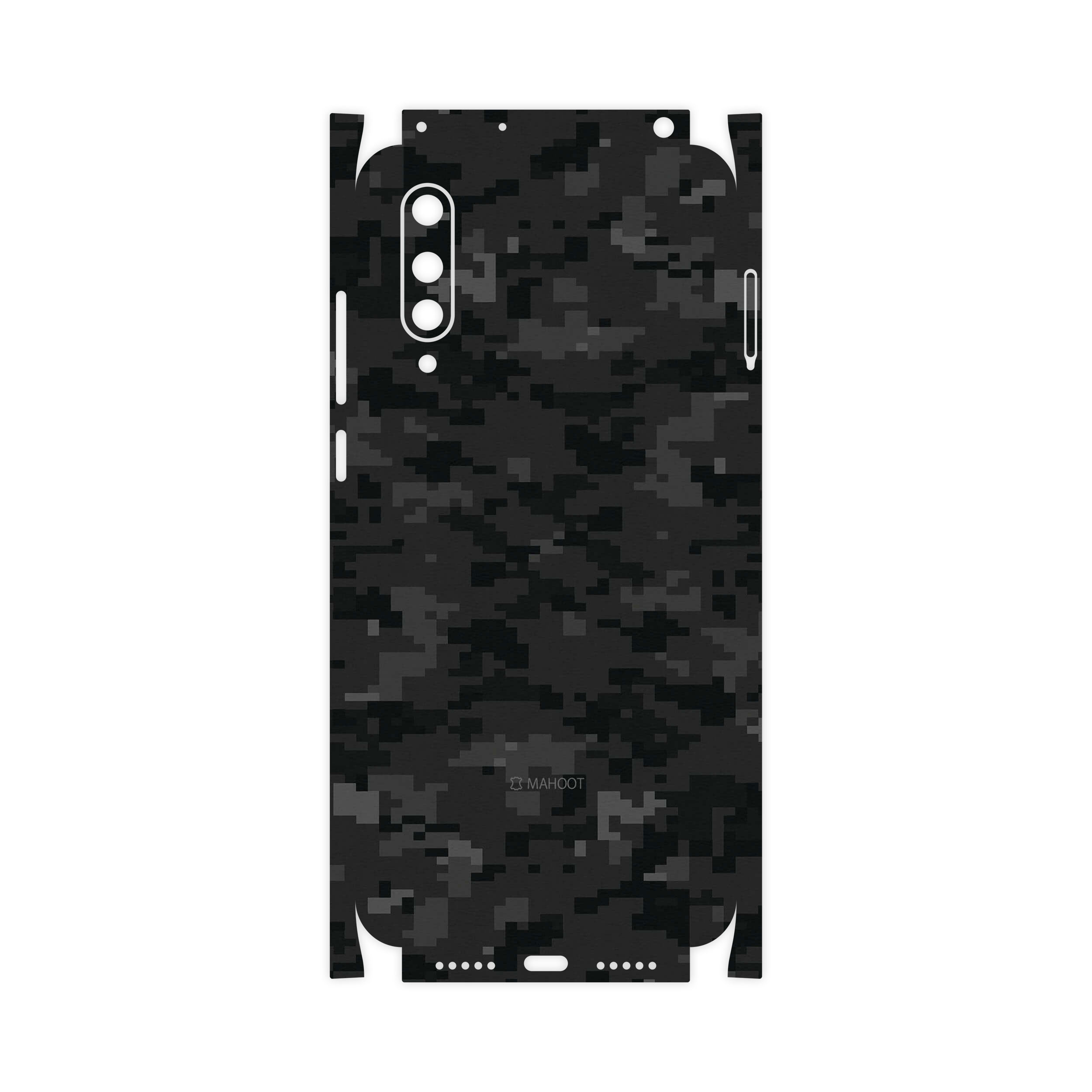 برچسب پوششی ماهوت مدل Night-Army-Pixel-FullSkin مناسب برای گوشی موبایل شیائومی MI 9 Lite