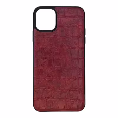 کاور طرح چرم  مناسب برای گوشی موبایل  اپل IPHONE 11 PRO MAX