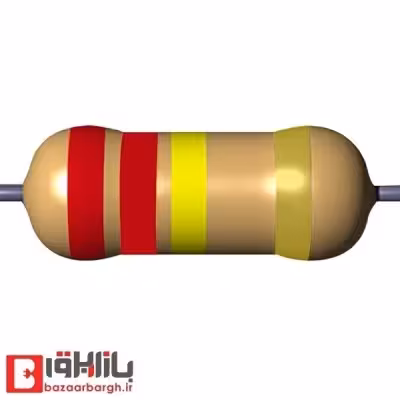 مقاومت 220 کیلو اهم 1/8 وات 5 درصد