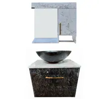ست کابینت و روشویی سیتکا مدل R002 به همراه آینه و باکس