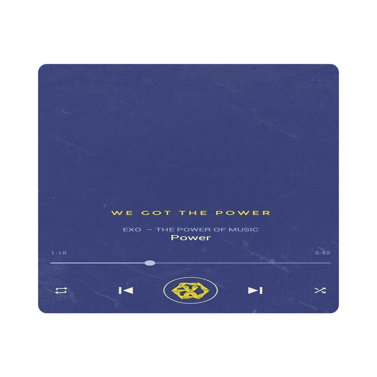 ماوس پد طرح اکسو کد px7