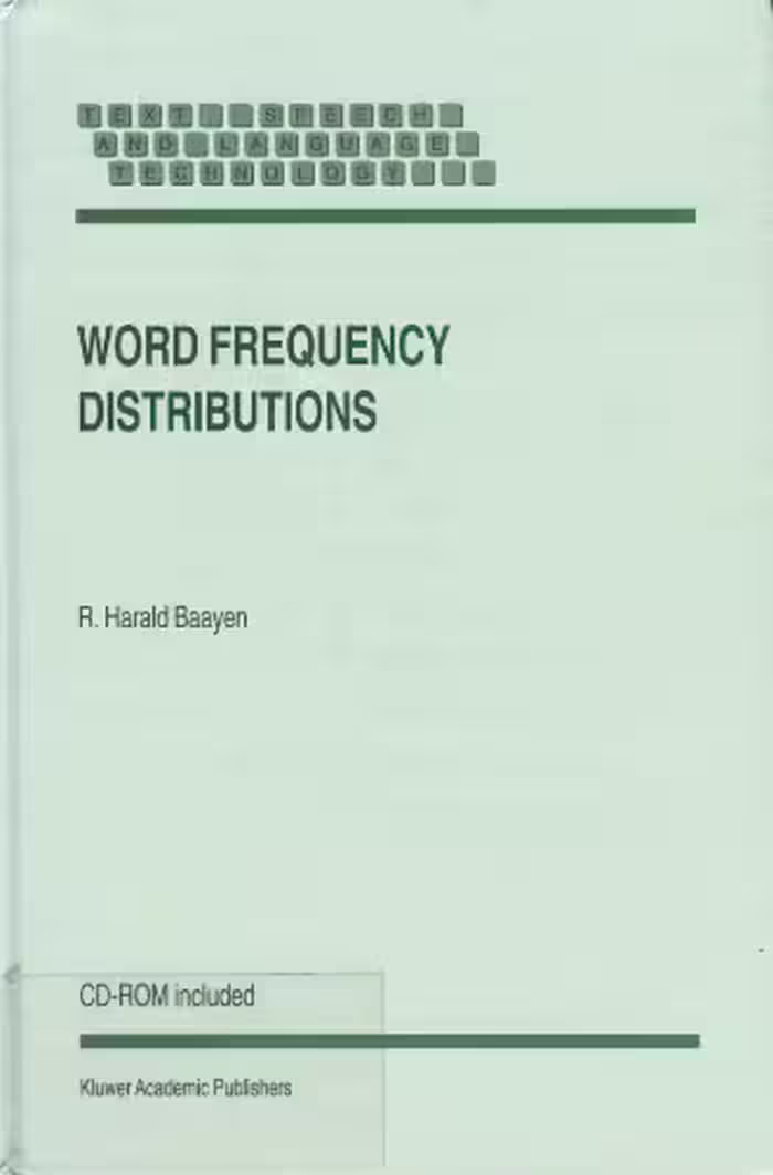 خرید و دانلود نسخه کامل کتاب Word frequency distributions
