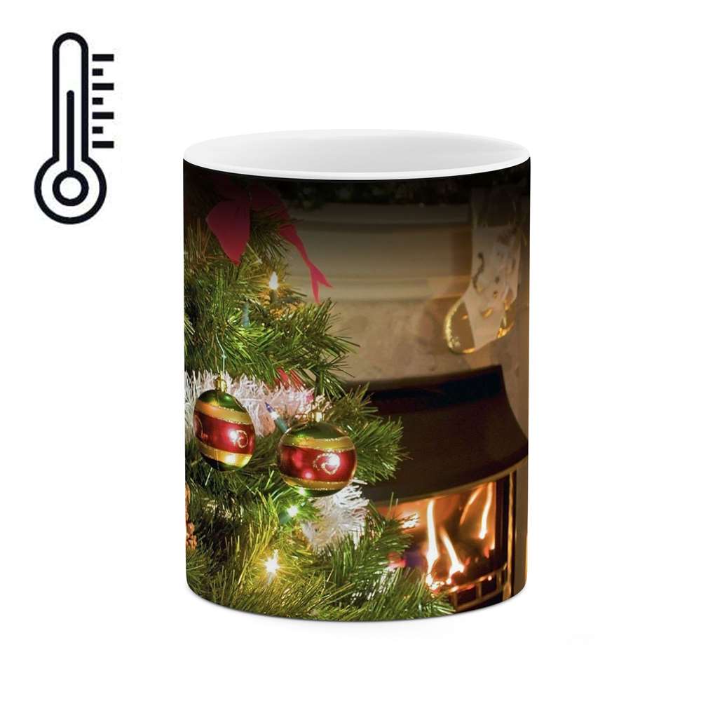 ماگ حرارتی طرح کریسمس مدل mgph14490