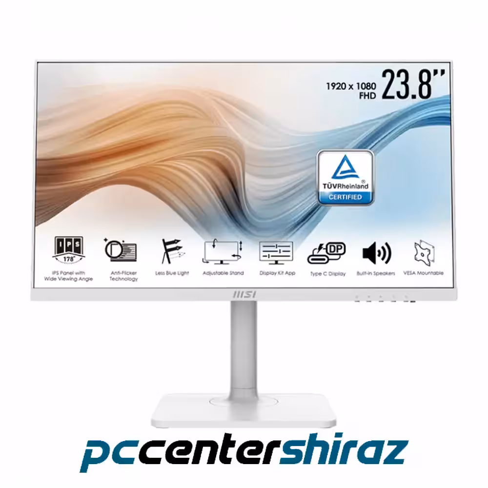 مانیتور ام اس آی سایز 24 اینچ مدل MSI Modern MD241PW