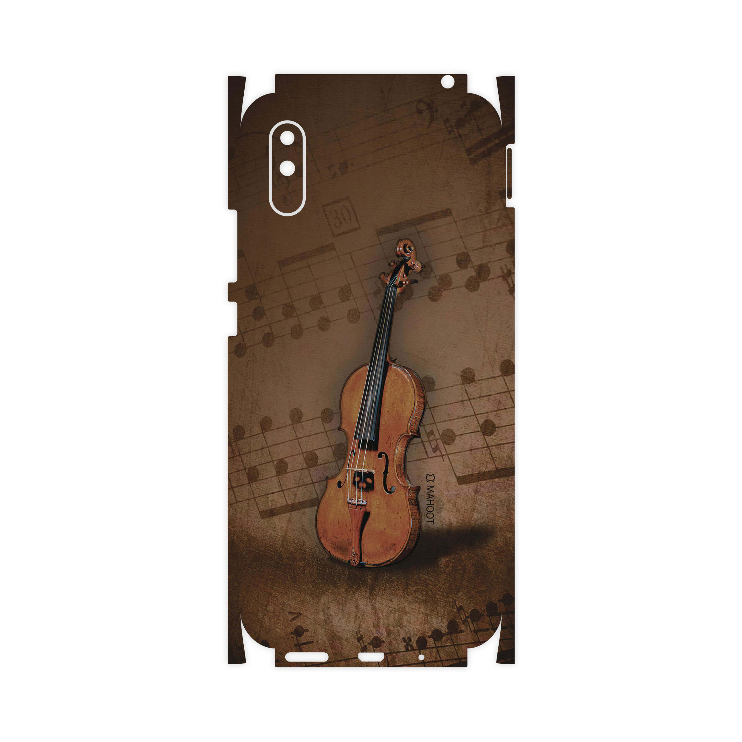 برچسب پوششی ماهوت مدل Violin-Instrument-FullSkin مناسب برای گوشی موبایل شیائومی Redmi 9A