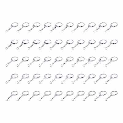 حلقه جاکلیدی مدل ابکاری استیل مجموعه 50 عددی