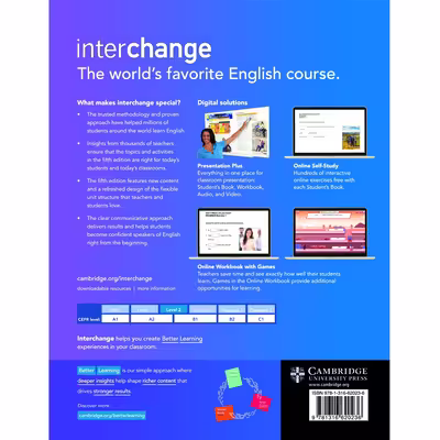 کتاب Interchange 2 اثر جمعی از نویسندگان انتشارات Cambridge