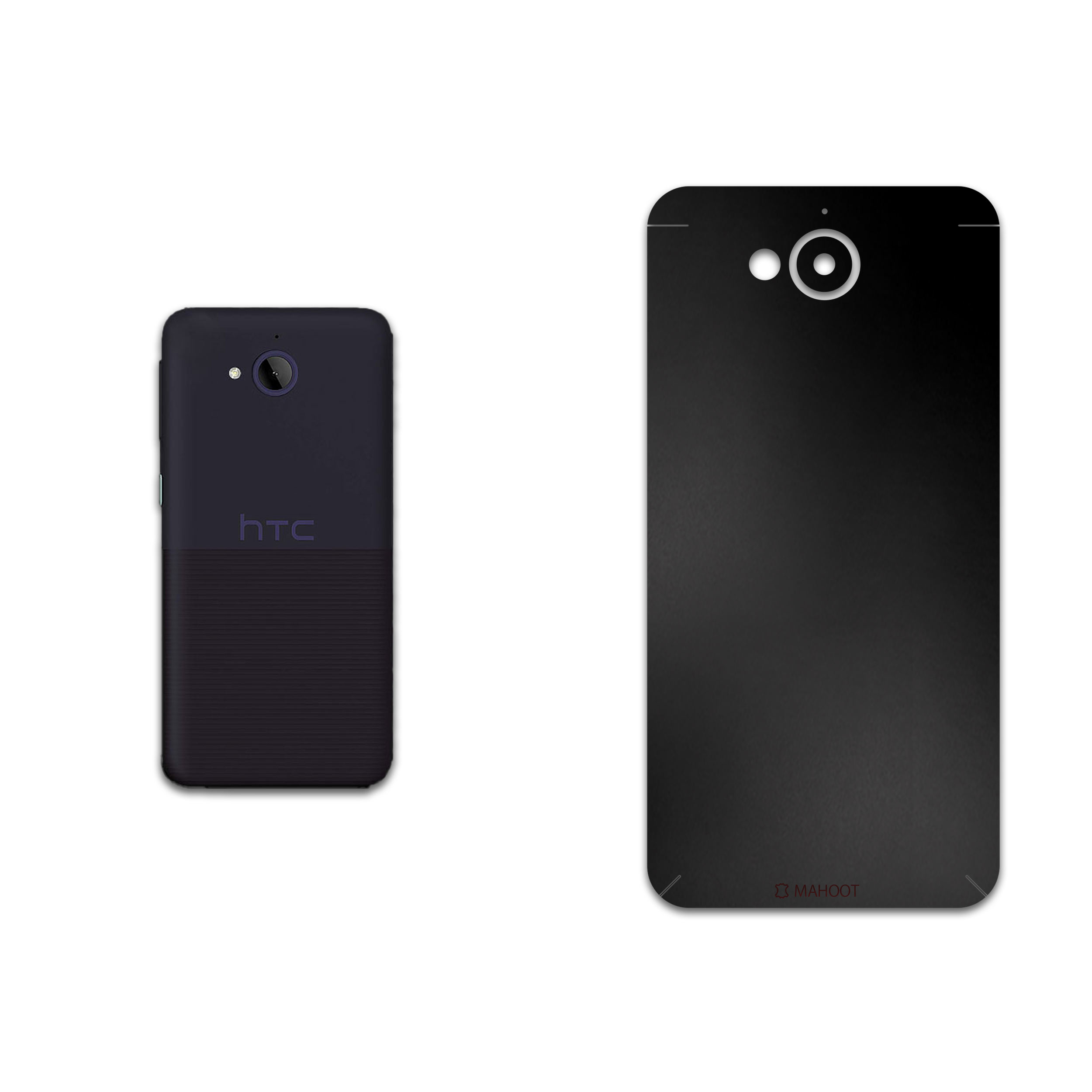 برچسب پوششی ماهوت مدل Black-Matte مناسب برای گوشی موبایل اچ تی سی Desire 650