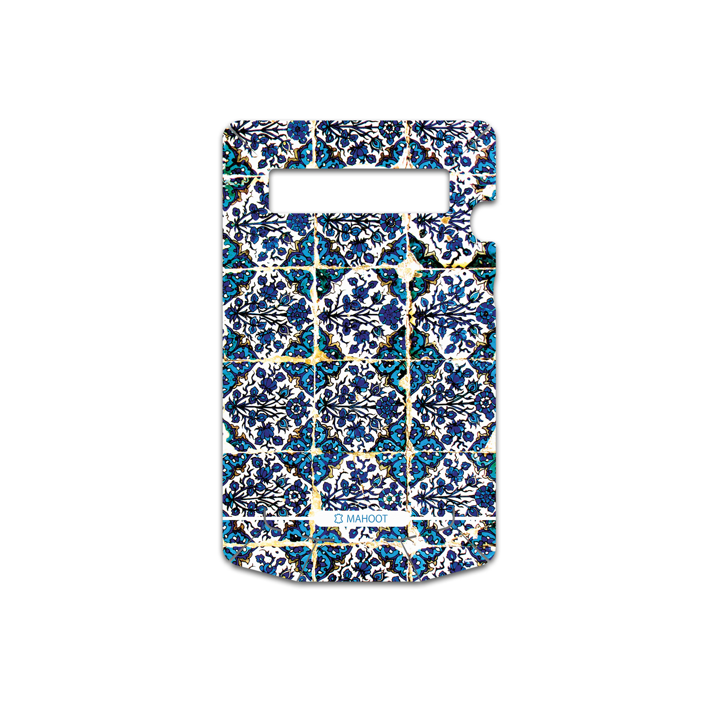 برچسب پوششی ماهوت مدل Traditional-Tile مناسب برای گوشی موبایل بلک بری Porsche Design P9981