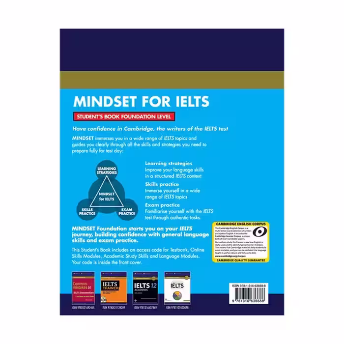 کتاب MINDSET FOR IELTS Foundation اثر جمعی از نویسندگان انتشارات Cambridge