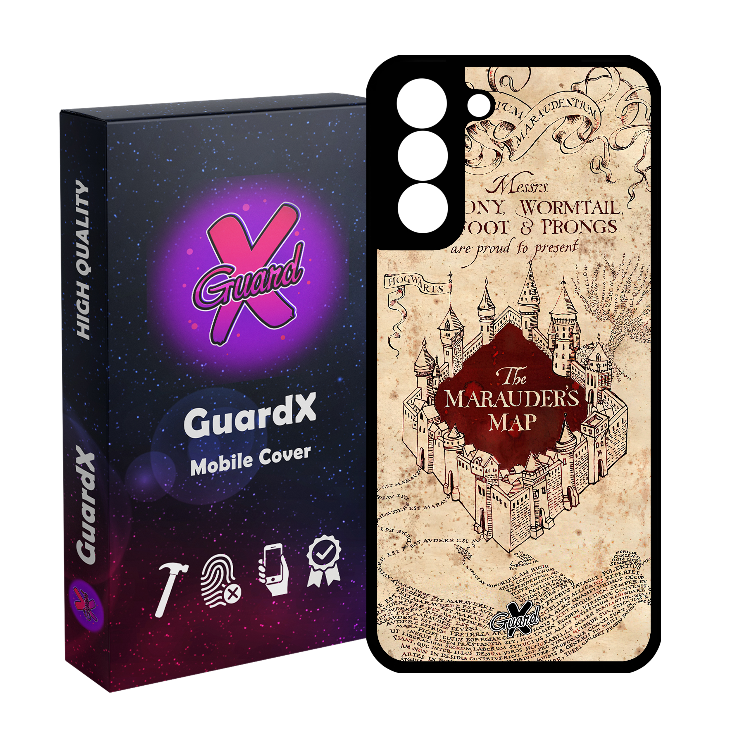 کاور گارد ایکس طرح هری پاتر مدل Glass10490 مناسب برای گوشی موبایل سامسونگ Galaxy S21