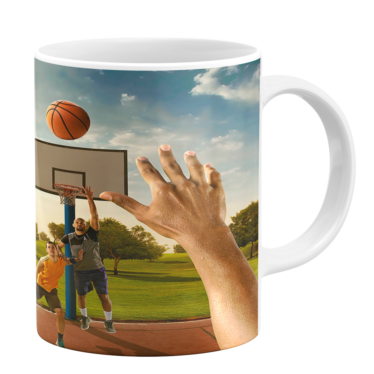 ماگ طرح بسکتبال کد 10605