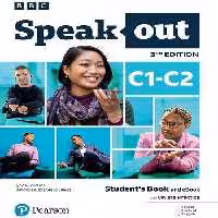 Speak out C1 C2 3rd کتاب اسپیک اوت ویرایش سوم ( چاپ رنگی کتاب دانش آموز با کتاب کار و سی دی)