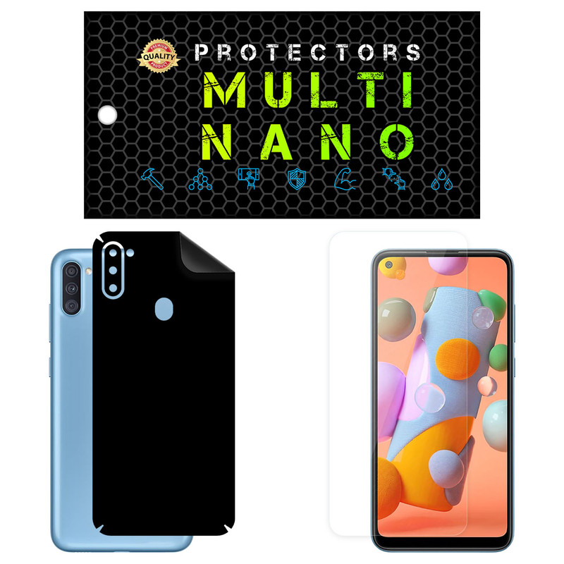 محافظ صفحه نمایش مولتی نانو مدل X-SFM مناسب برای گوشی موبایل سامسونگ Galaxy A11 به همراه برچسب پوششی | کالا برتری