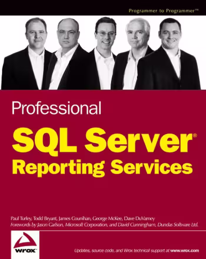 خرید و دانلود نسخه کامل کتاب Professional SQL Server Reporting Services