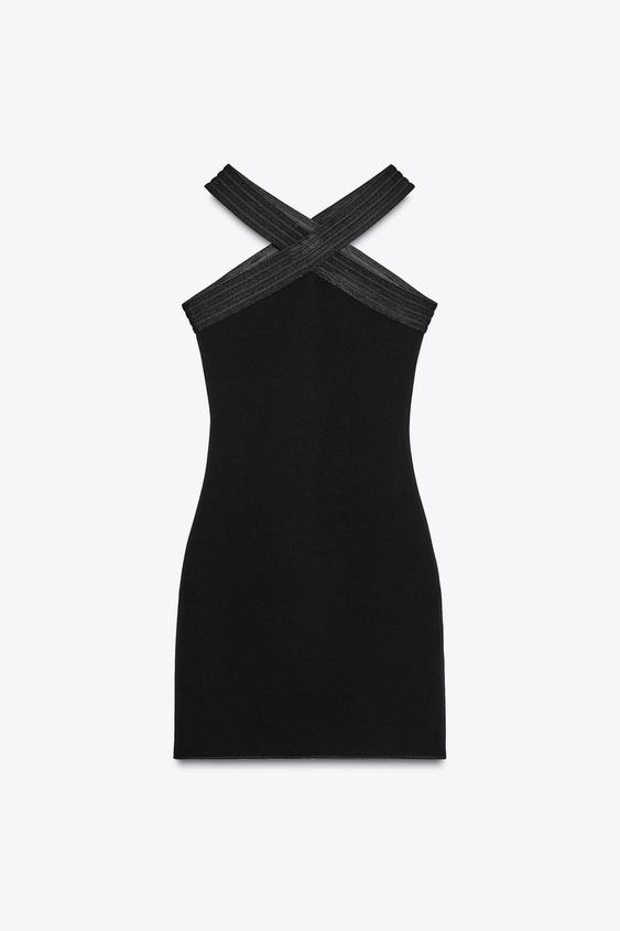 لباس کوتاه زنانه زارا SHORT STRETCH DRESS | تهران زارا TehranZara