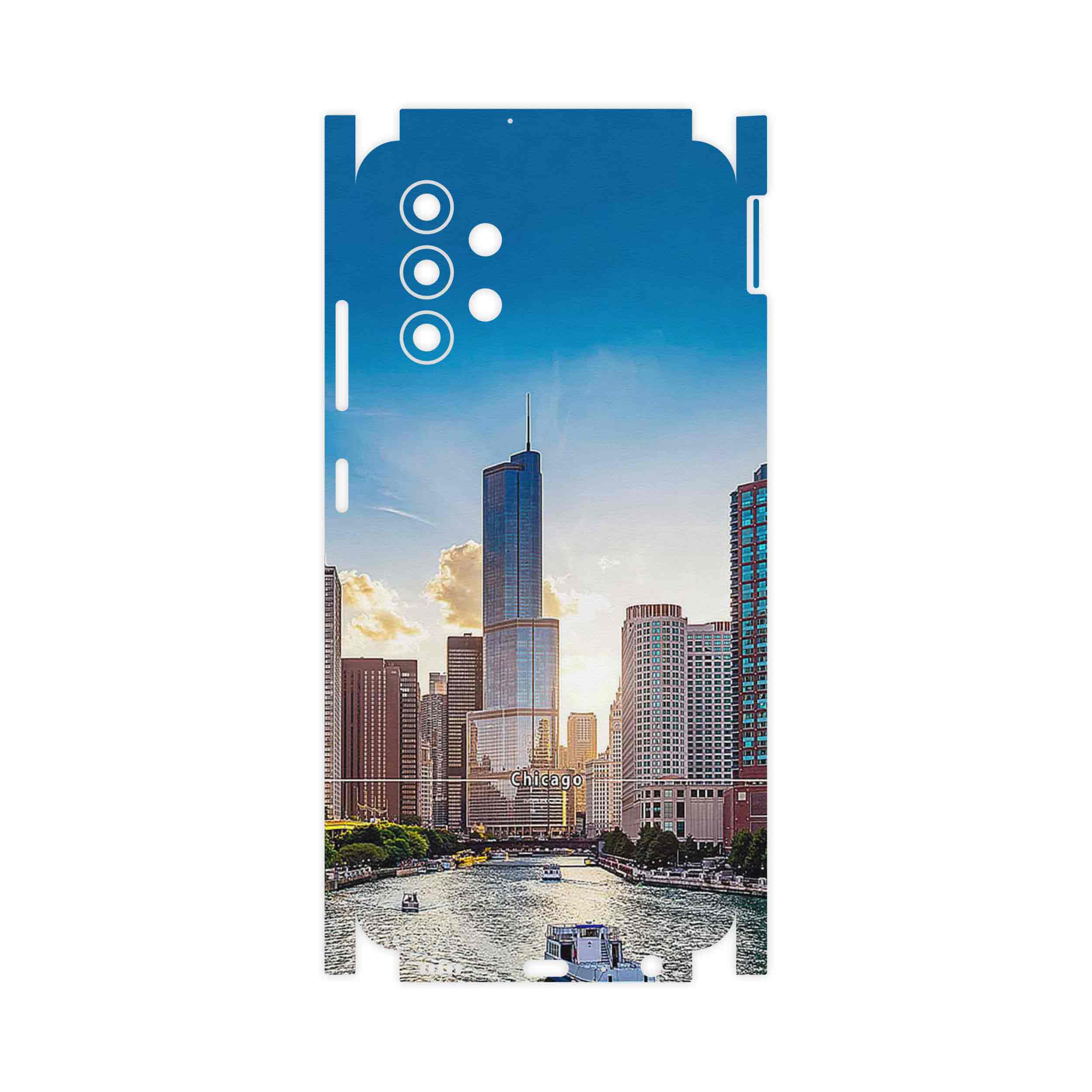 برچسب پوششی ماهوت مدل City of Chicago-FullSkin مناسب برای گوشی موبایل سامسونگ Galaxy M32 5G