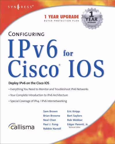 خرید و دانلود نسخه کامل کتاب Configuring IPv6 for Cisco IOS