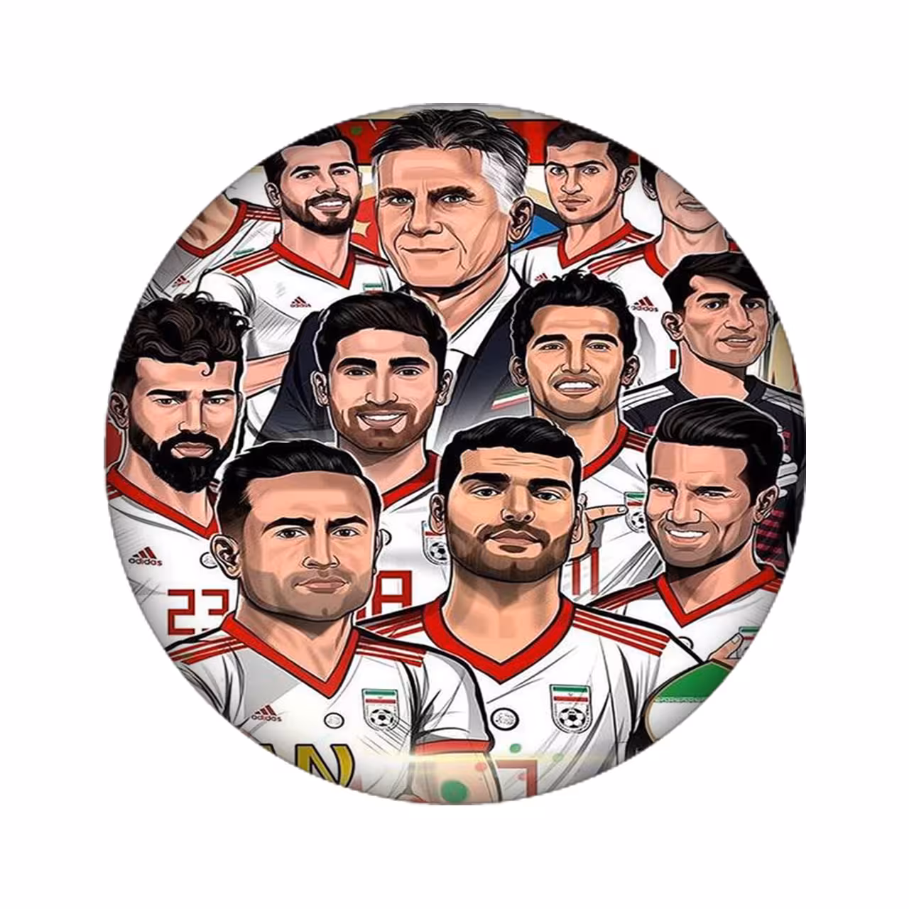 برچسب کنسول بازی مدل ورزشی کد 2328