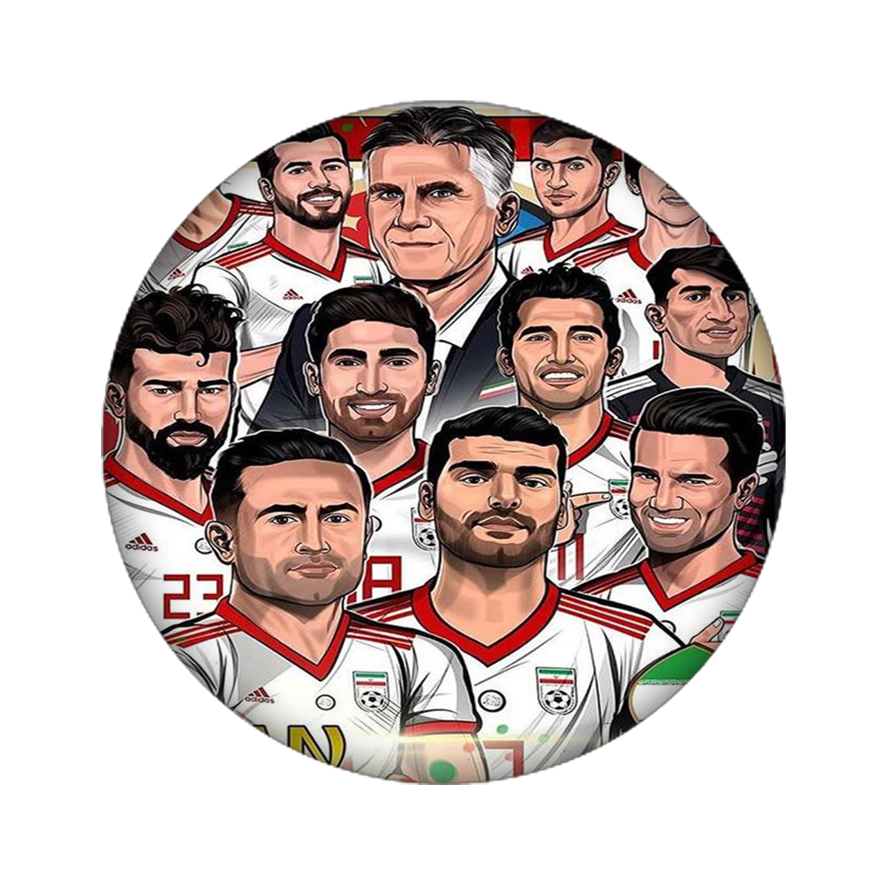 برچسب کنسول بازی مدل ورزشی کد 2328