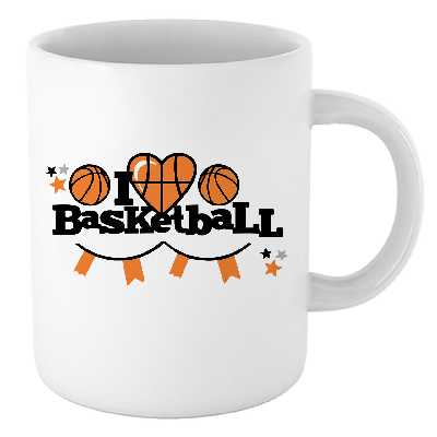 ماگ طرح بسکتبال کد 17596