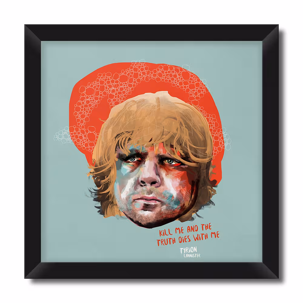 تابلو فنچ آرت طرح Game of Thrones - Tyrion کد GPHSET17