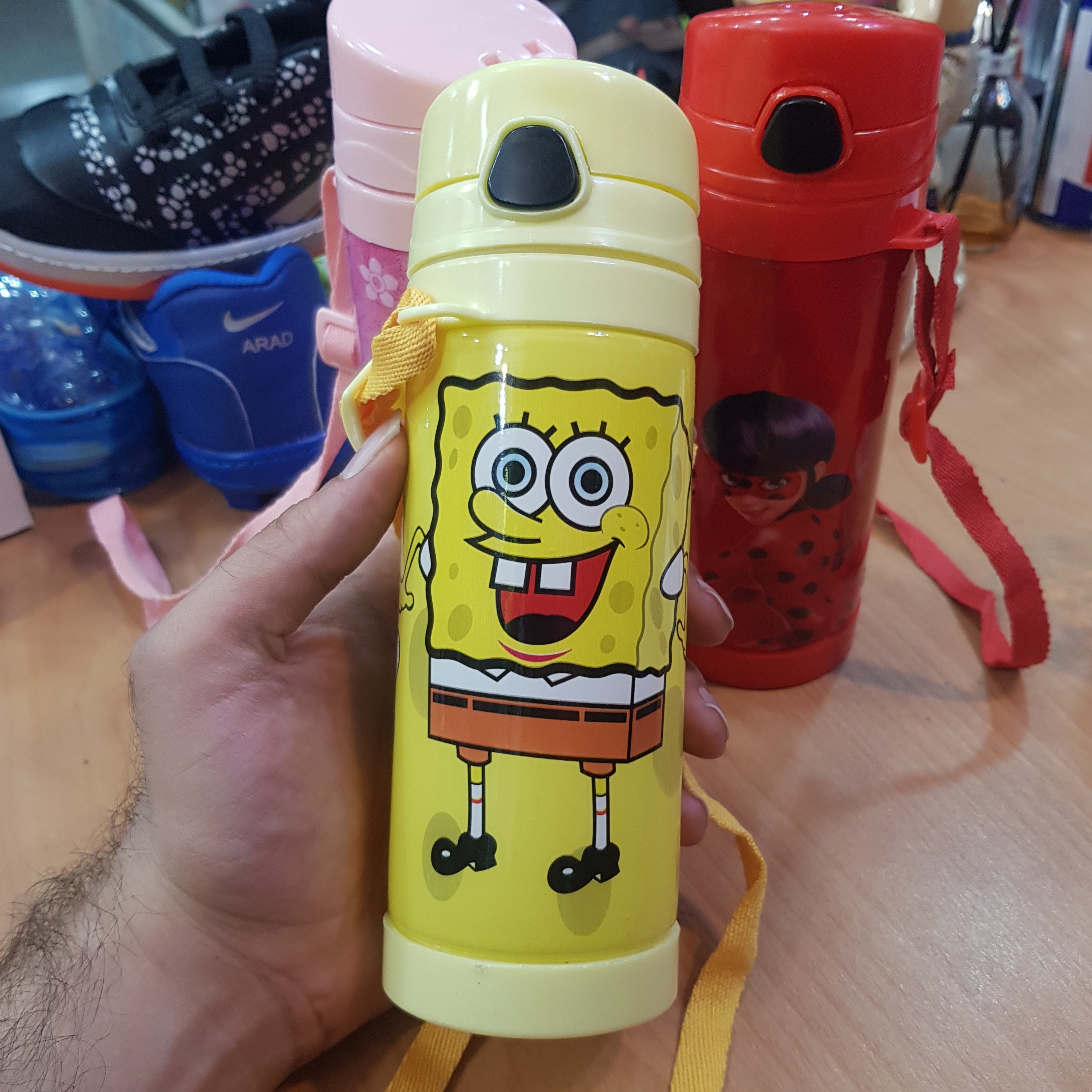 قمقمه کارتونی بچگانه-مخصوص مدارس-در تنوع مختلف-جنس اعلا