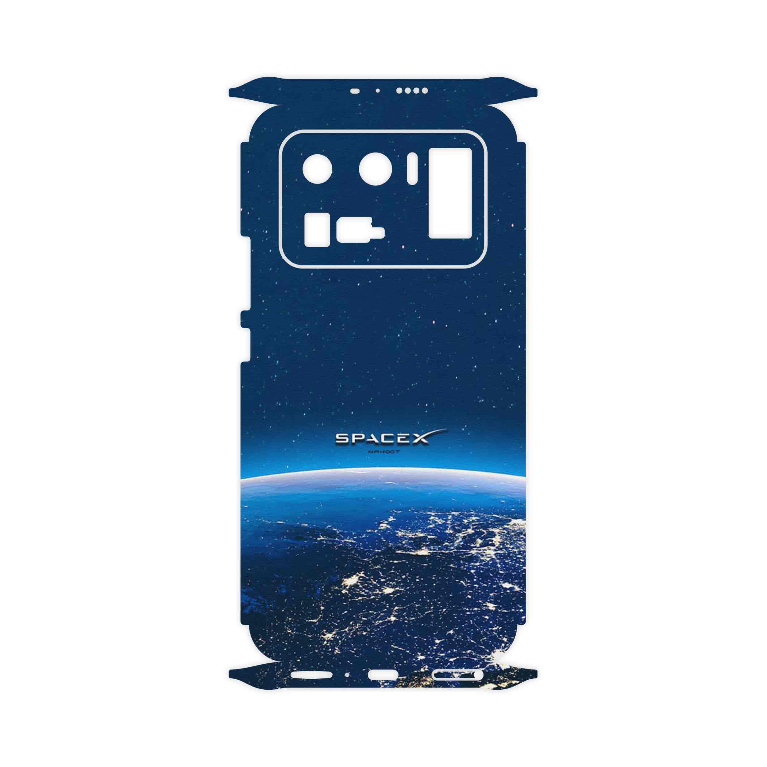 برچسب پوششی ماهوت مدل Space X-FullSkin مناسب برای گوشی موبایل شیائومی Mi 11 Ultra