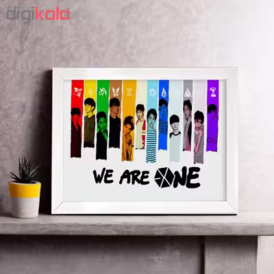 تابلو طرح گروه اکسو کد 65879