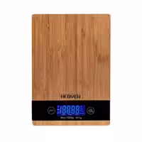 ترازوی آشپزخانه هدیه مدل چوب بامبو