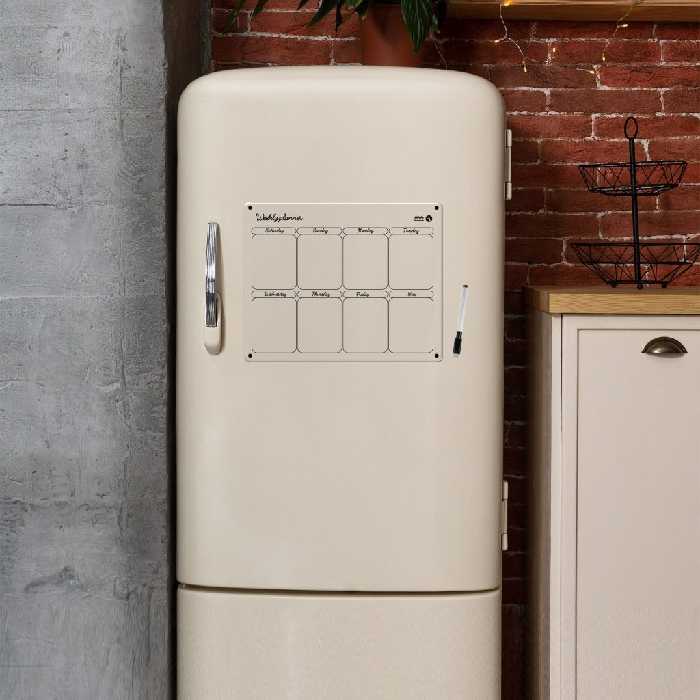 نوت شیشه ای ویکلی پلنر مشکی