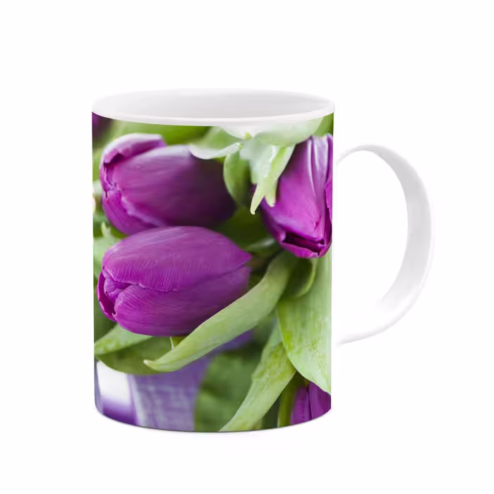 ماگ طرح گل  مدل mgp11242