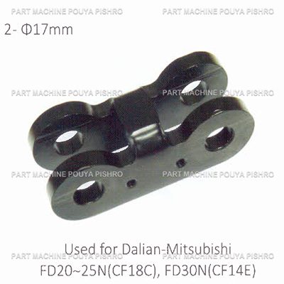 عینکی اکسل لیفتراک مدل Dalian-Mitsubishi FD20~25N(CF18C), FD30N CF14E